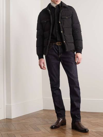 TOM FORD Quilted Shell Down Shirt Jacket outlook