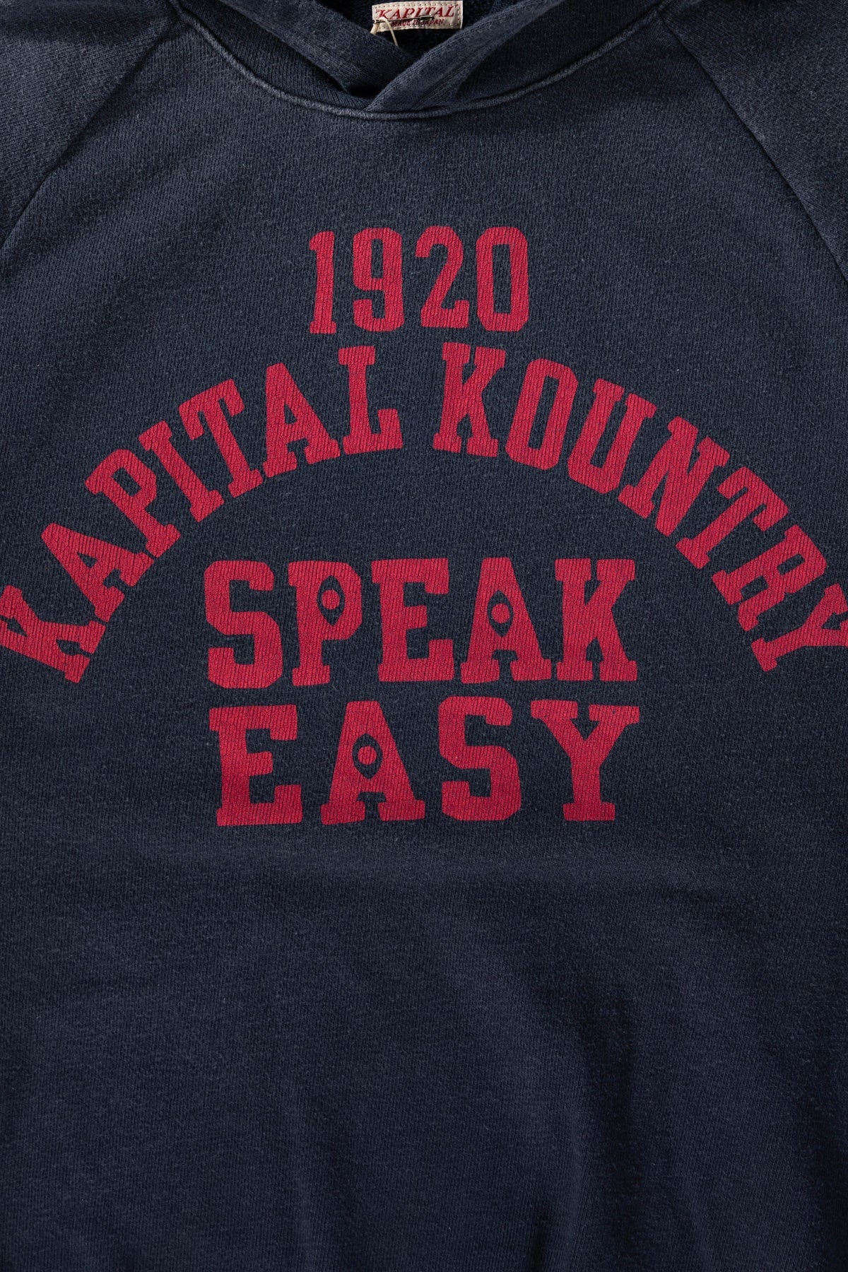 SWT Knit Raglan Hoodie (SPEAKEASY College) - Navy - 2