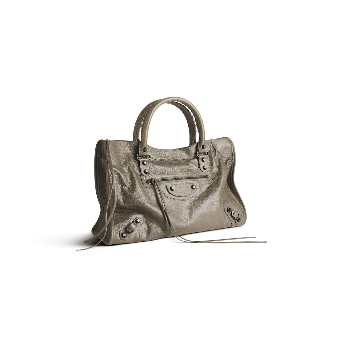 Women's Le City Medium Bag in Army Green - 2