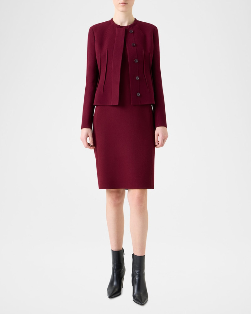 AKRIS Abadin Wool Jacket outlook