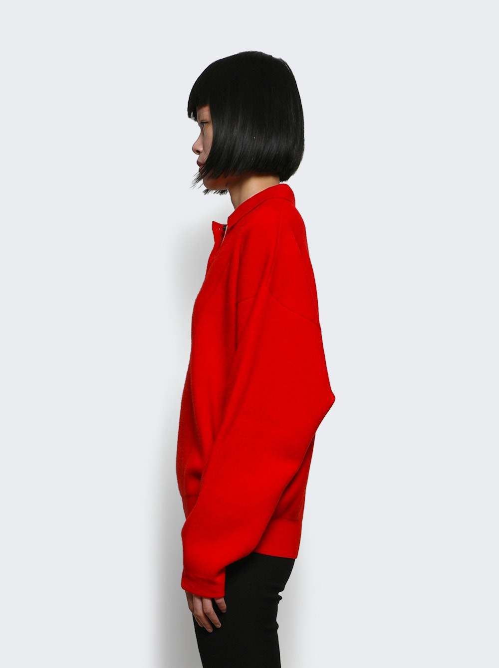 Polo Sweater Red - 4