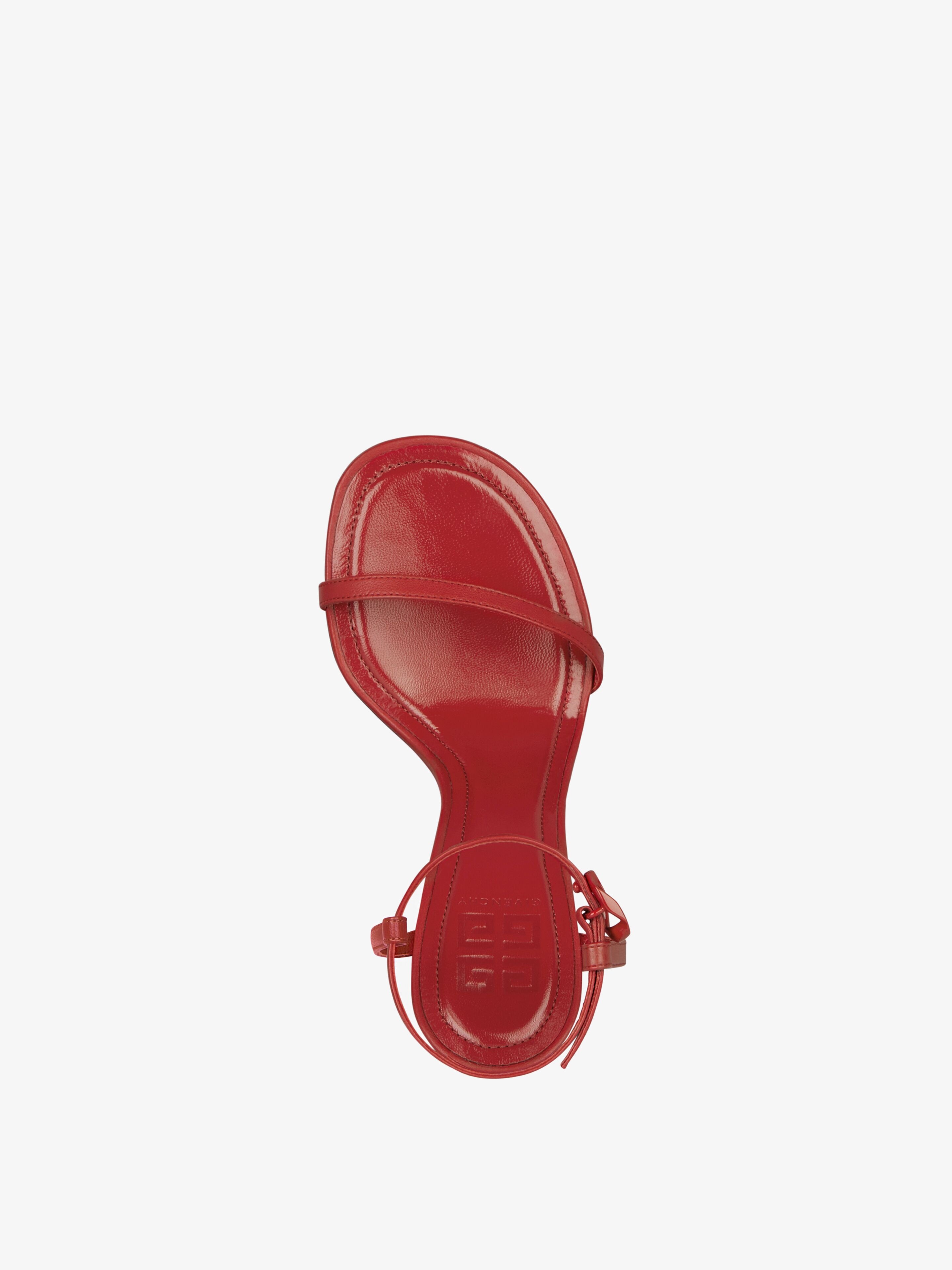 G CUBE SANDALS IN LEATHER - 4