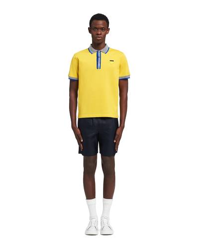 Prada Piqué polo shirt outlook