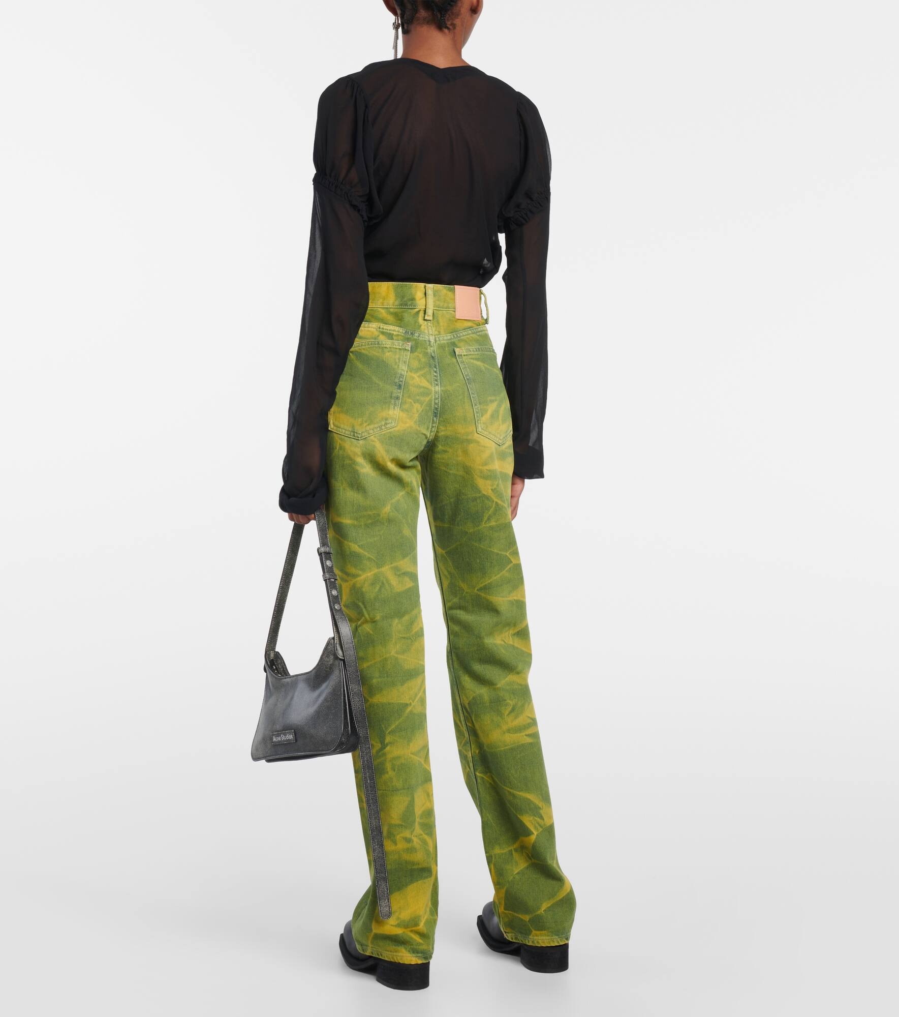High-rise straight jeans - 3