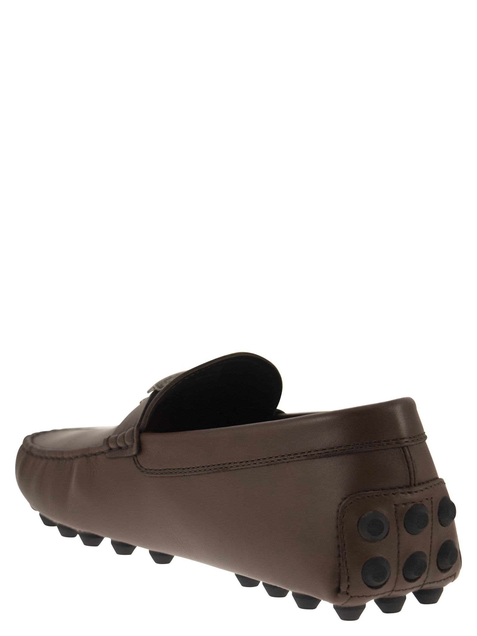 Tod's Men Moccasin With Macro Rubbers - 3