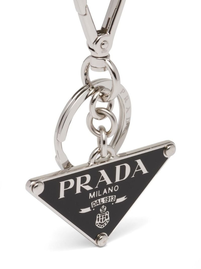 triangle-logo keyring - 3