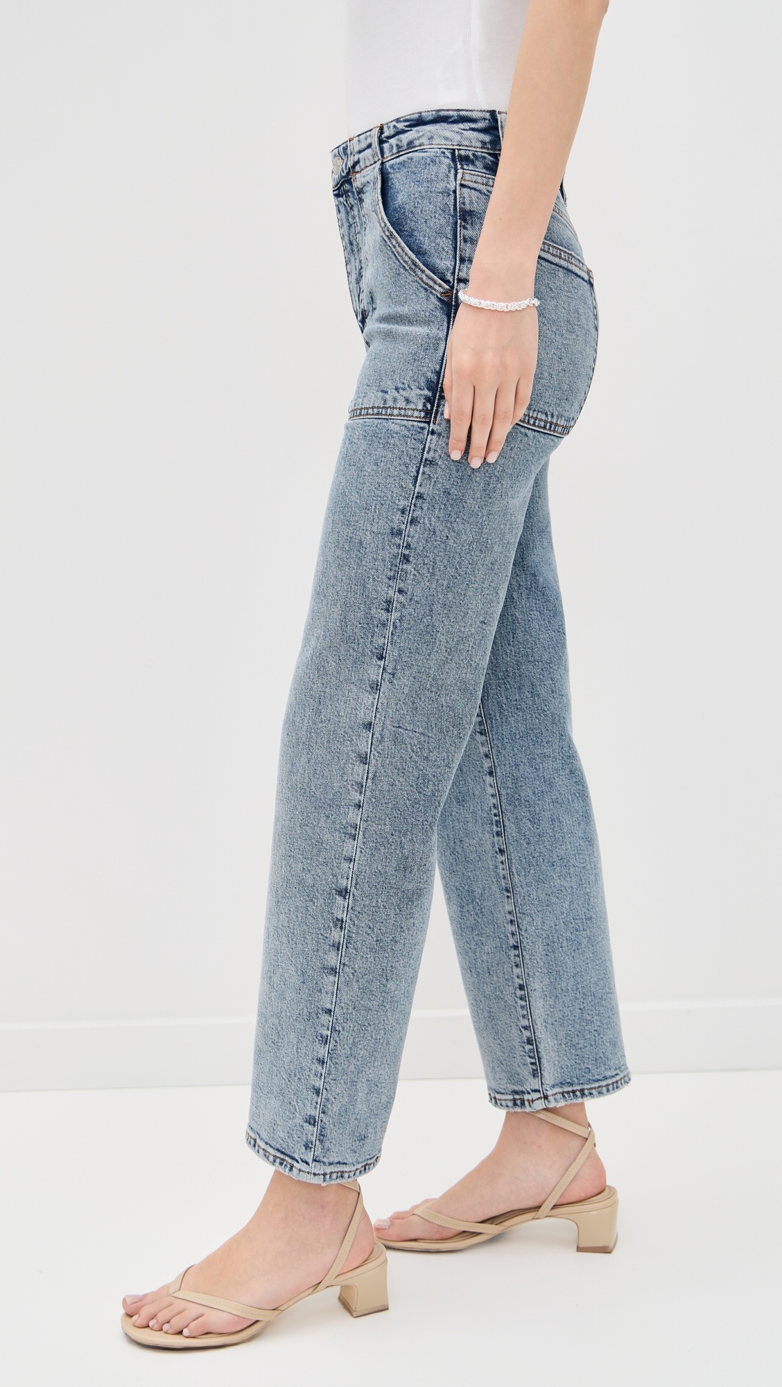 The Modern Pocket Wide Jeans - 3