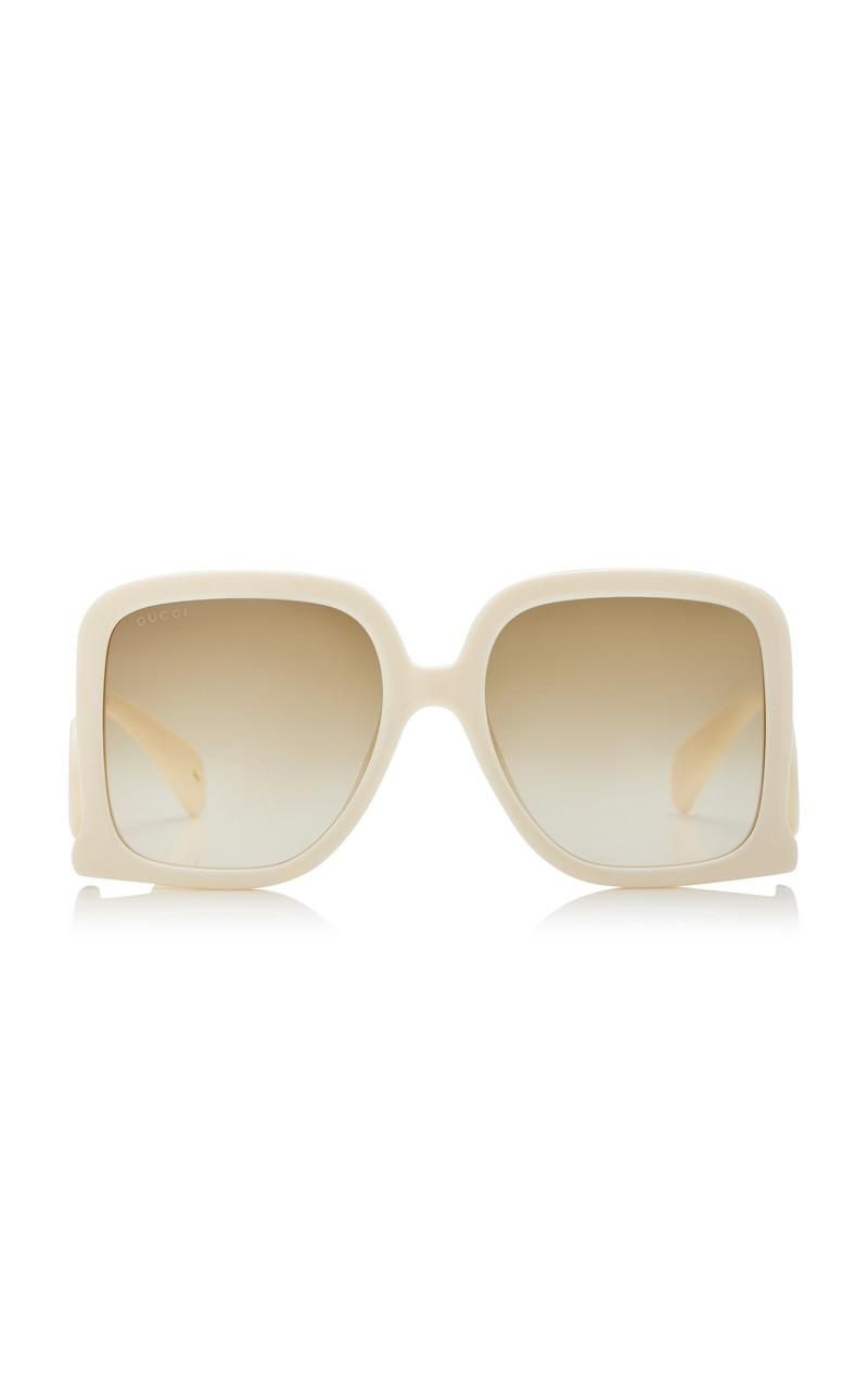 Acetate Sunglasses white - 1