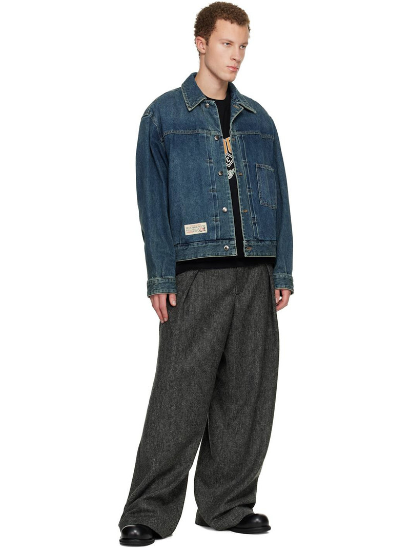 Wooyoungmi Blue Work Wear Denim Jacket outlook