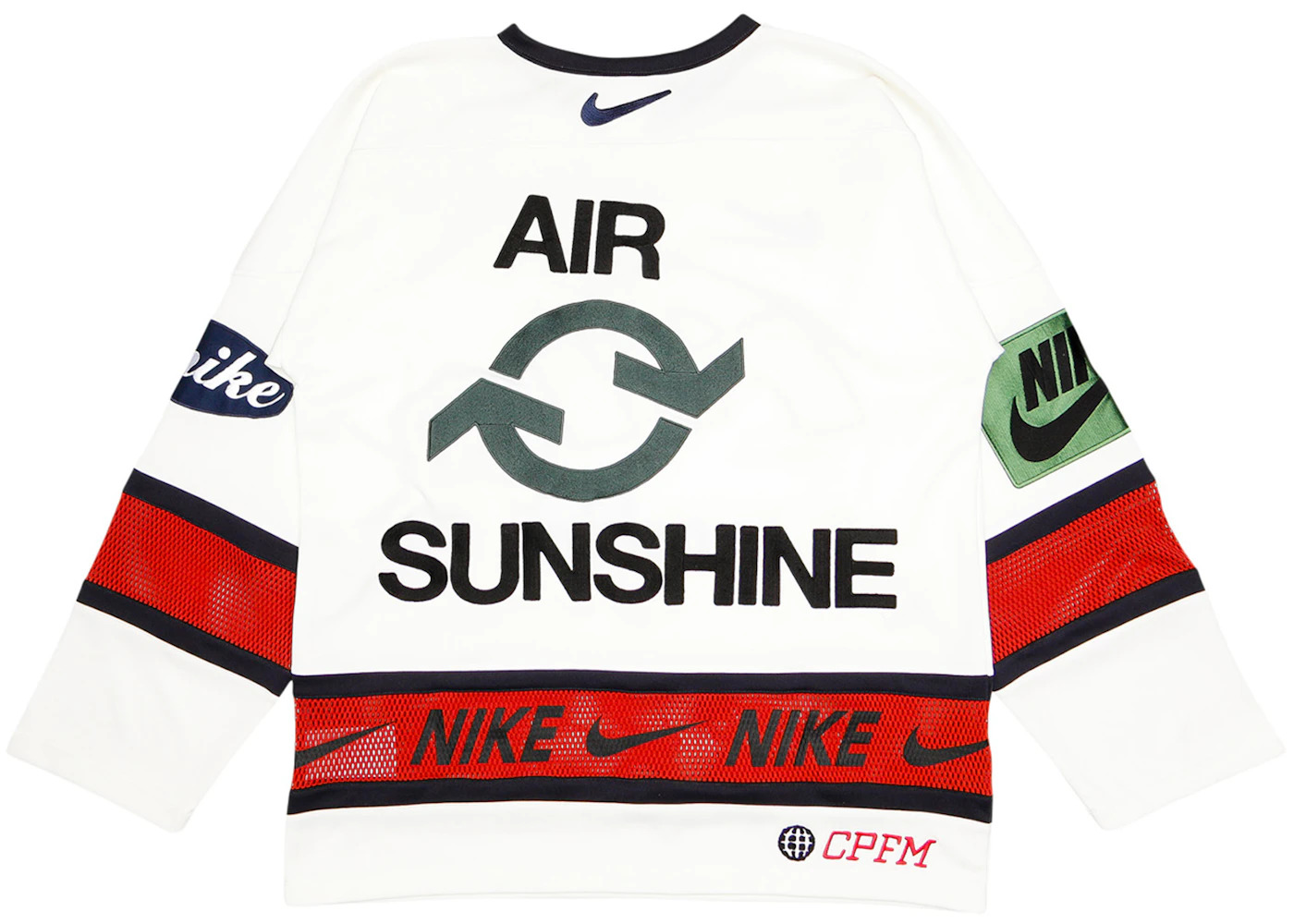 Nike x Cactus Plant Flea Market Hockey Jersey White - 2