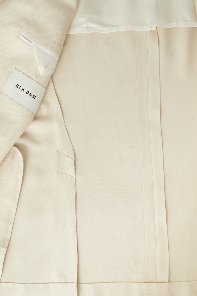 BLAZER 71 CREAM WHITE RAW SILK - 6