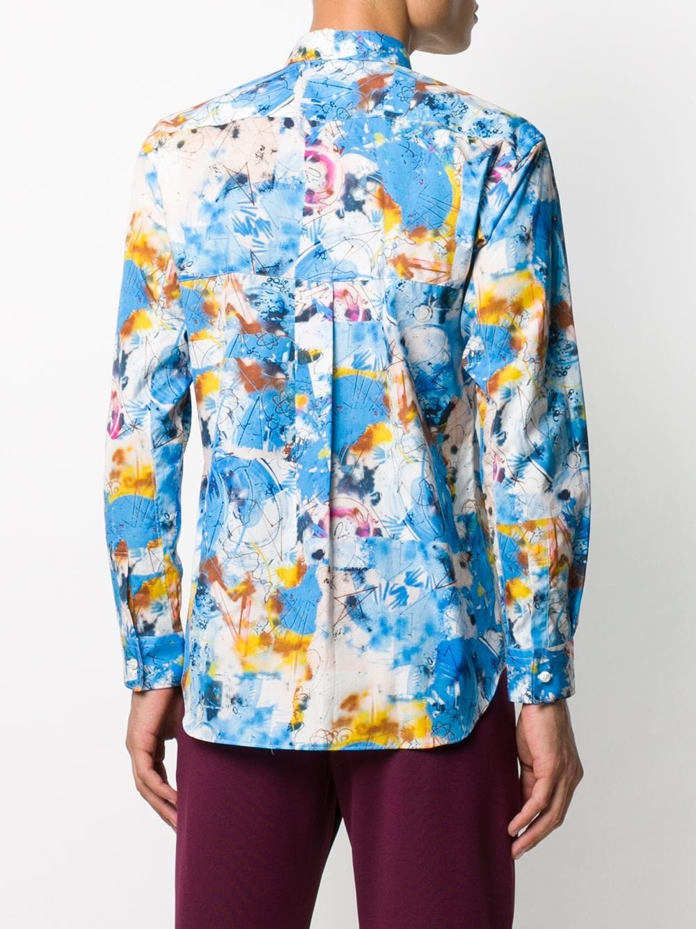 all-over print shirt - 4