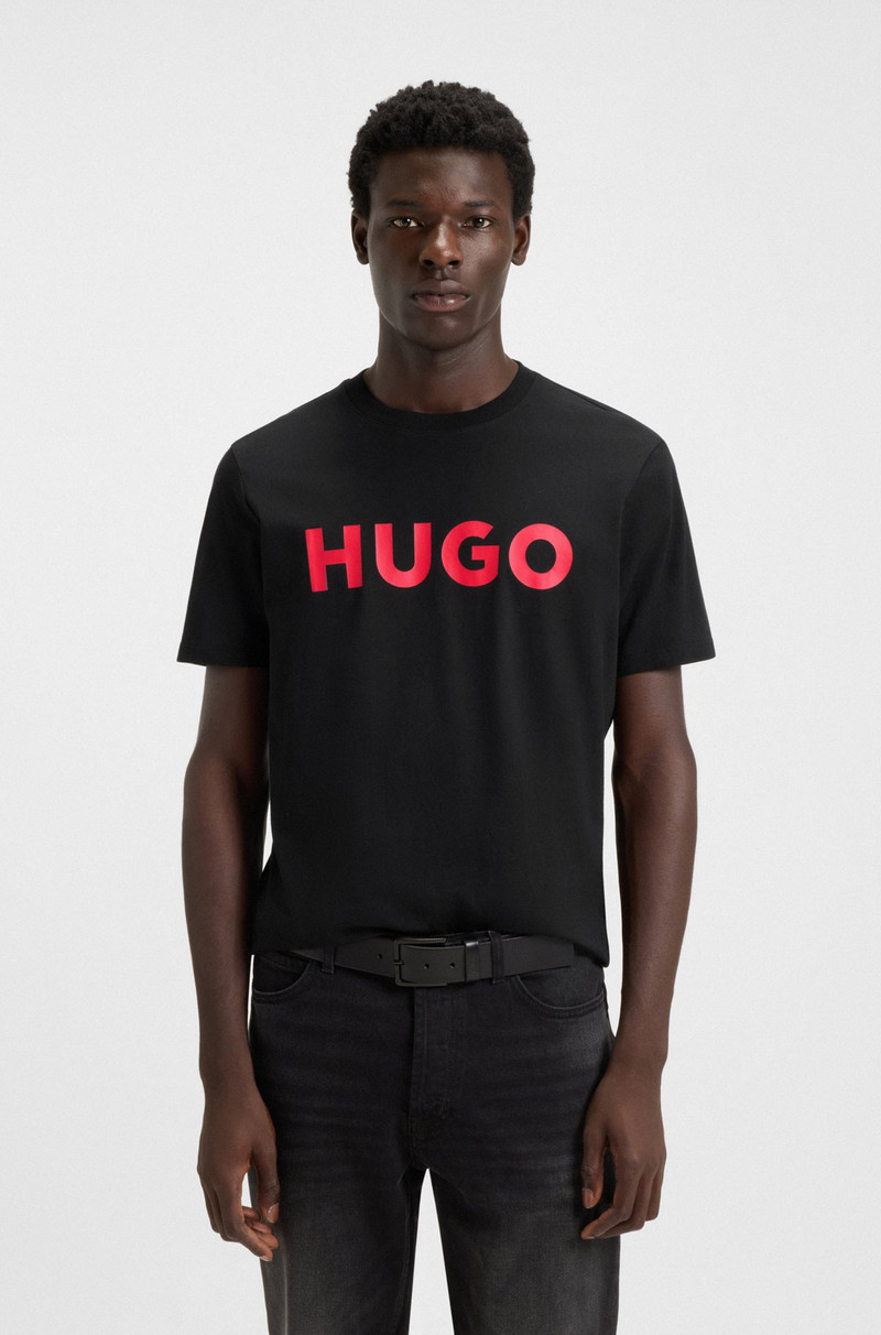 COTTON JERSEY T-SHIRT WITH LOGO PRINT 2