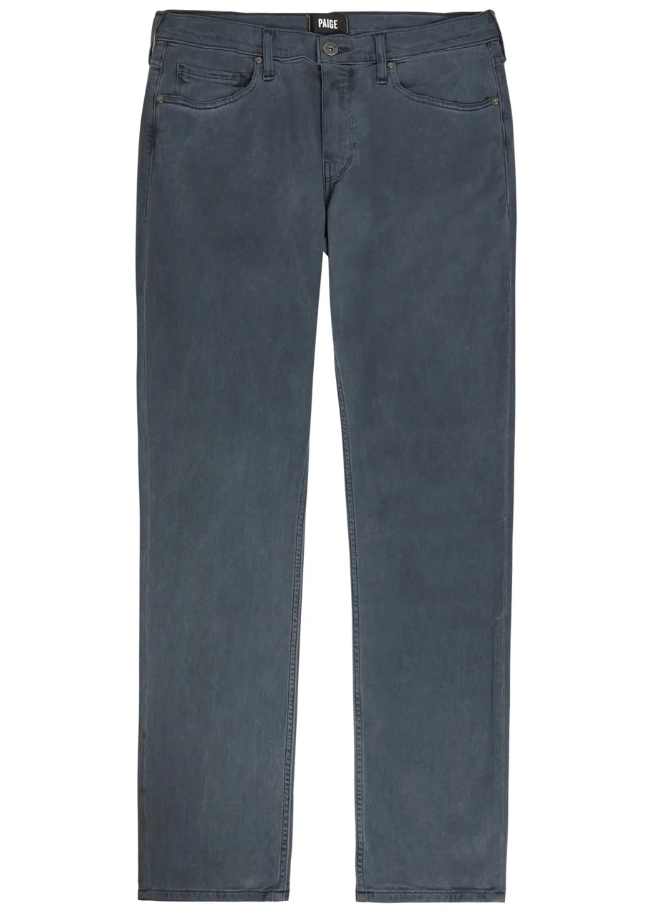 Paige Federal Slim Straight-leg Jeans - 1