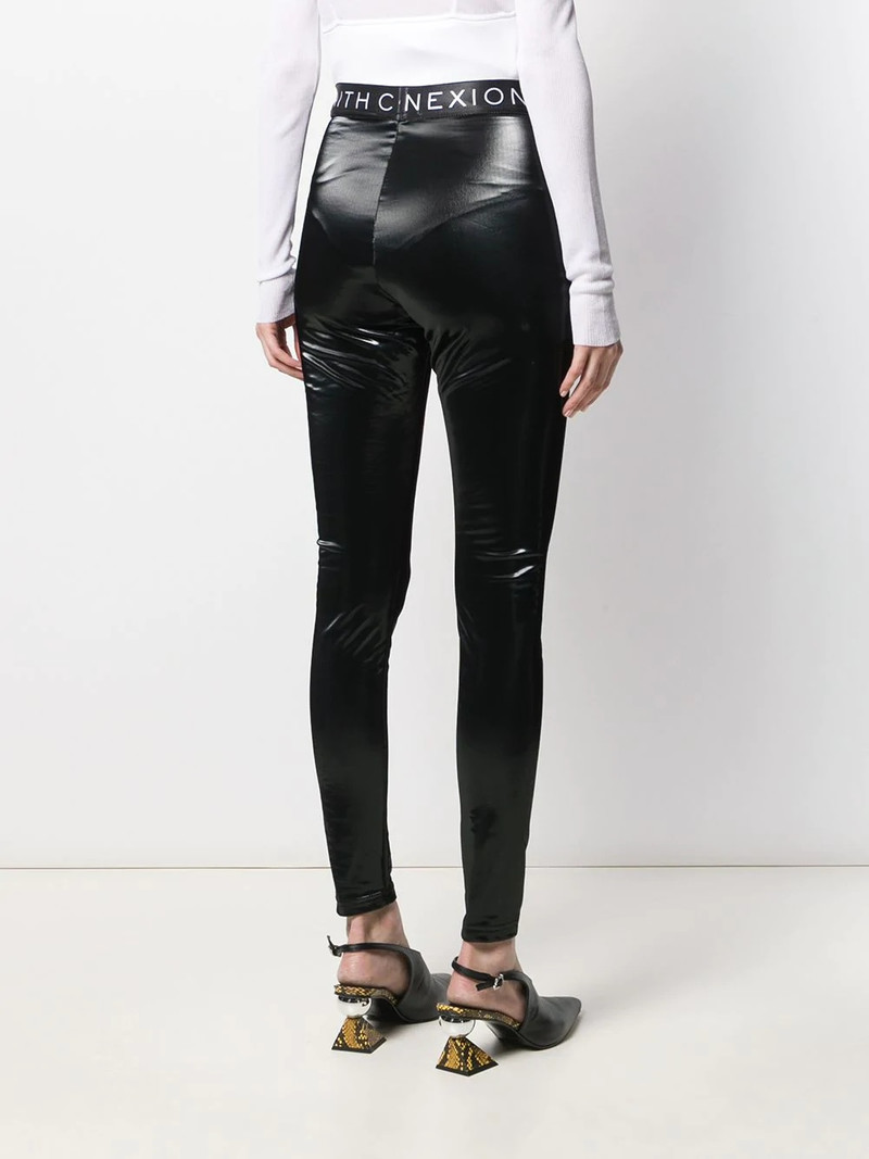 logo waistband leggings 4