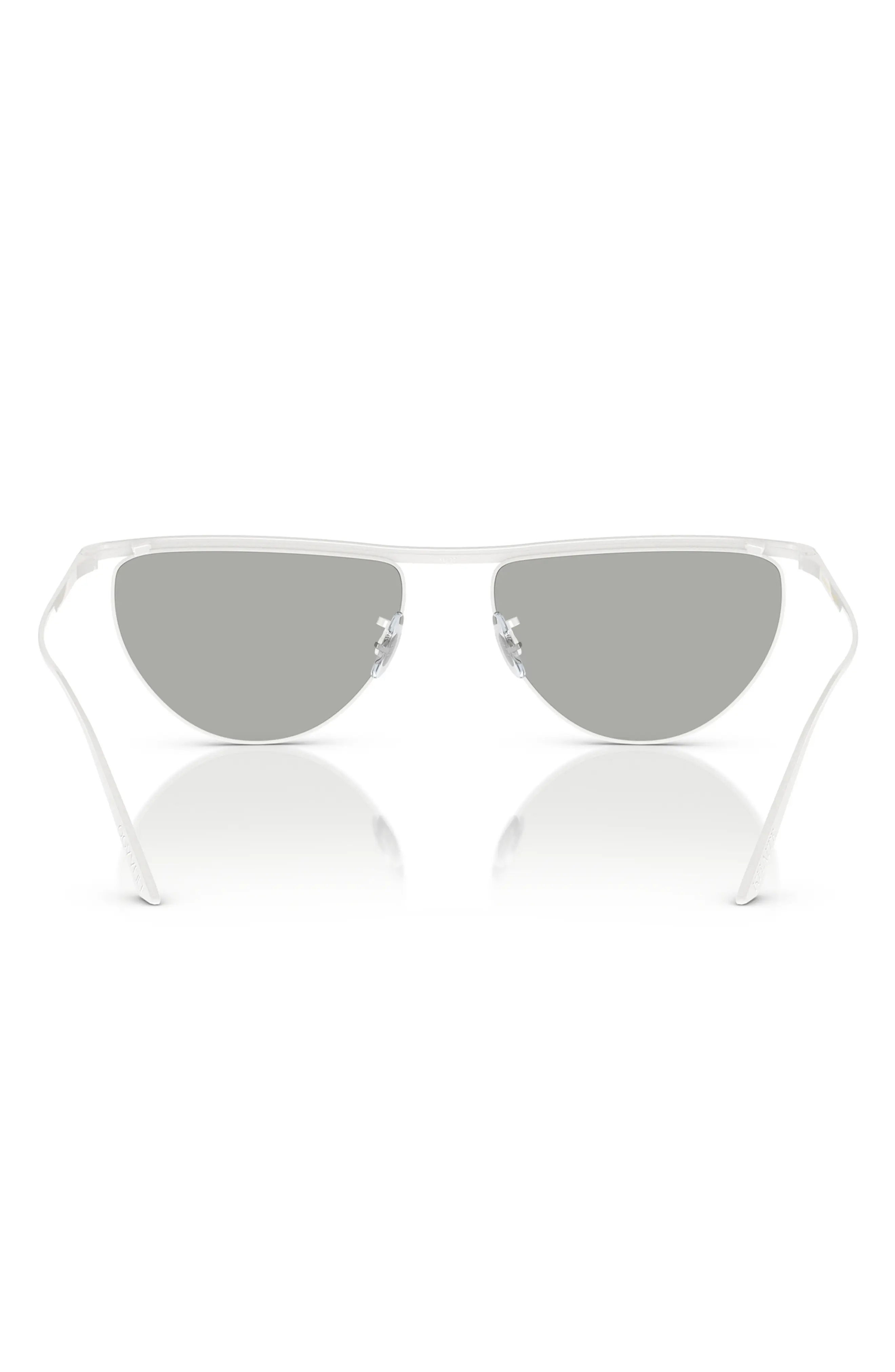 x KHAITE 56mm Mirrored Irregular Sunglasses - 3