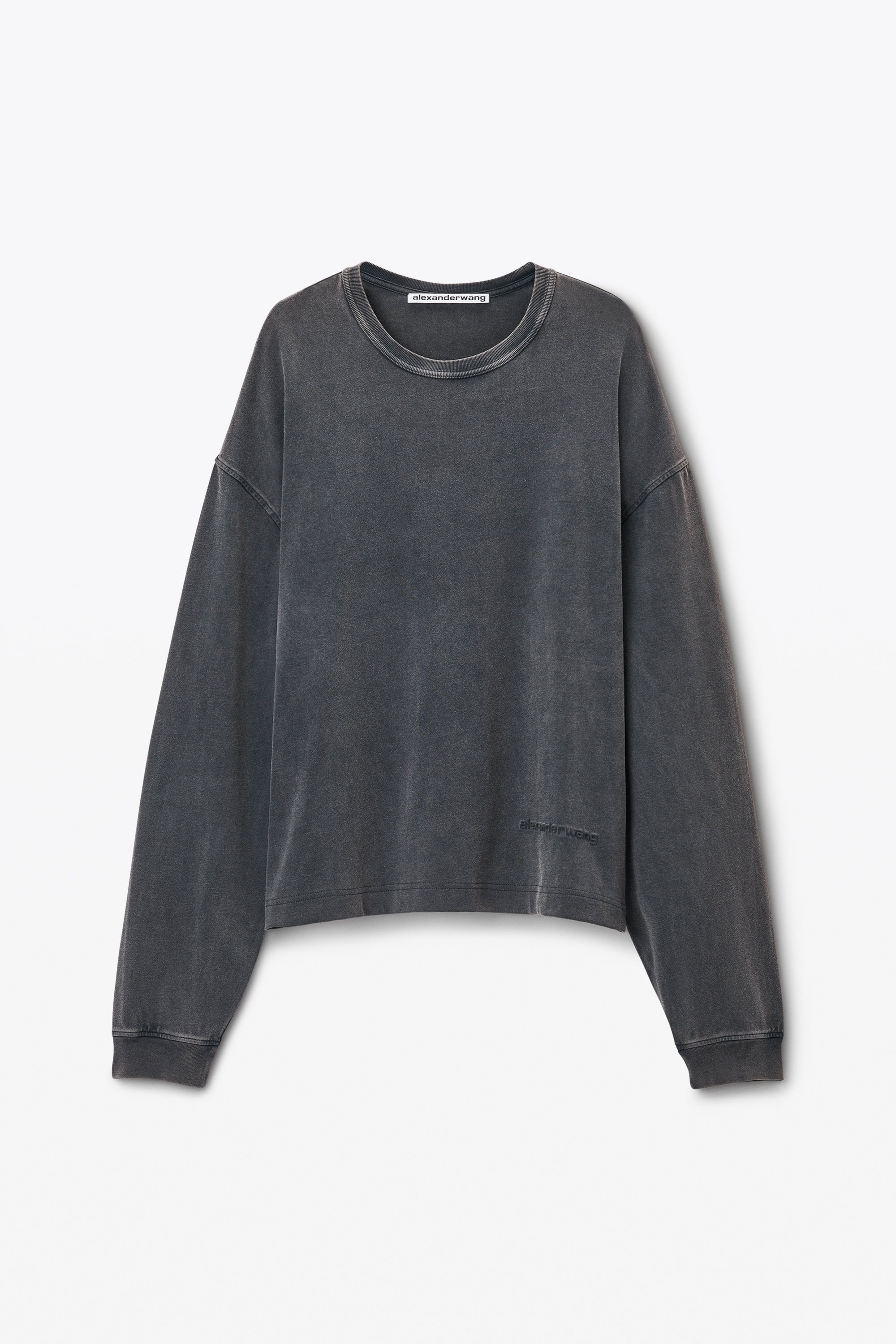 Men's Long-Sleeve Tee in Cotton Jersey - 1
