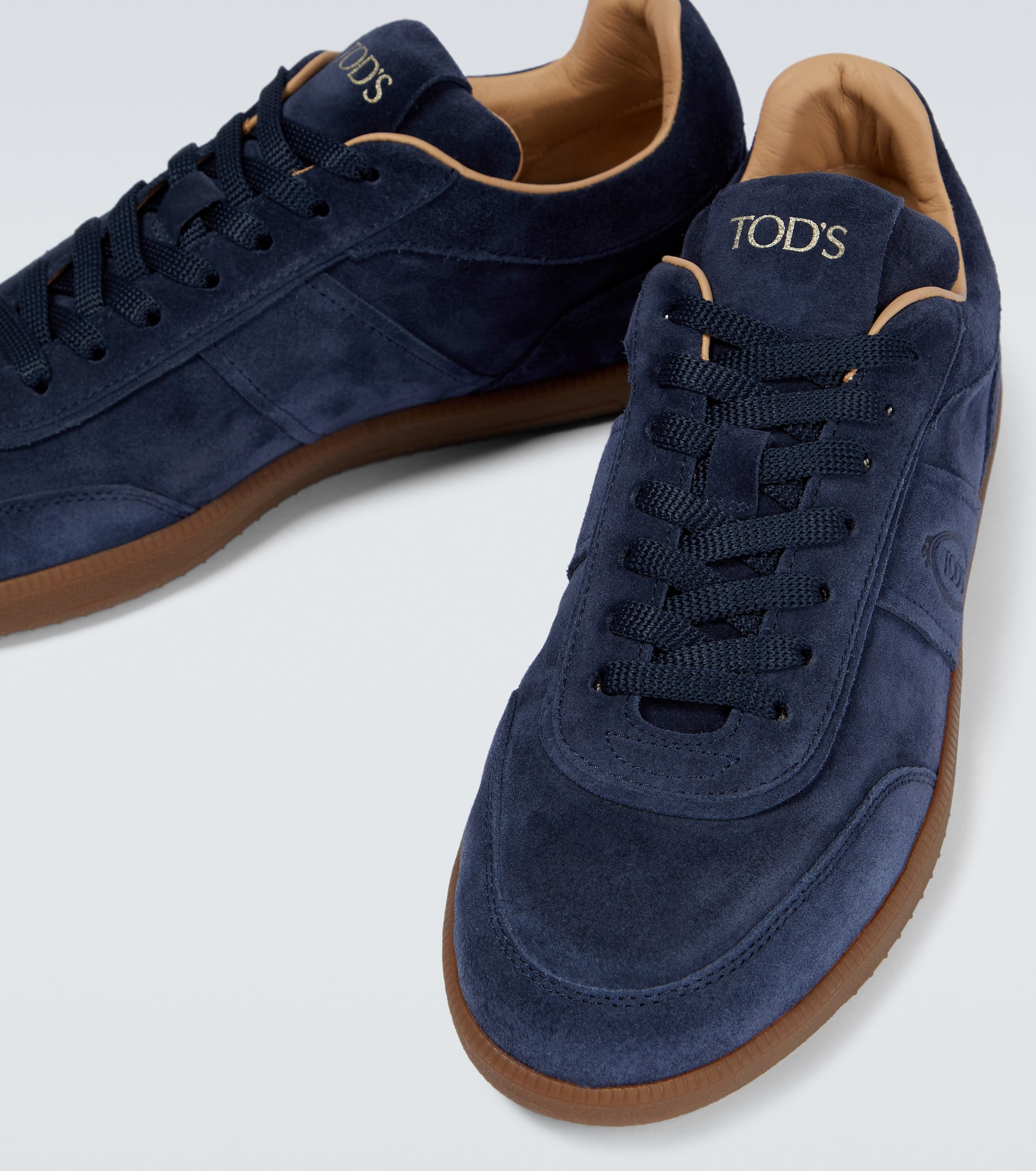 Tabs suede low-top sneakers - 3