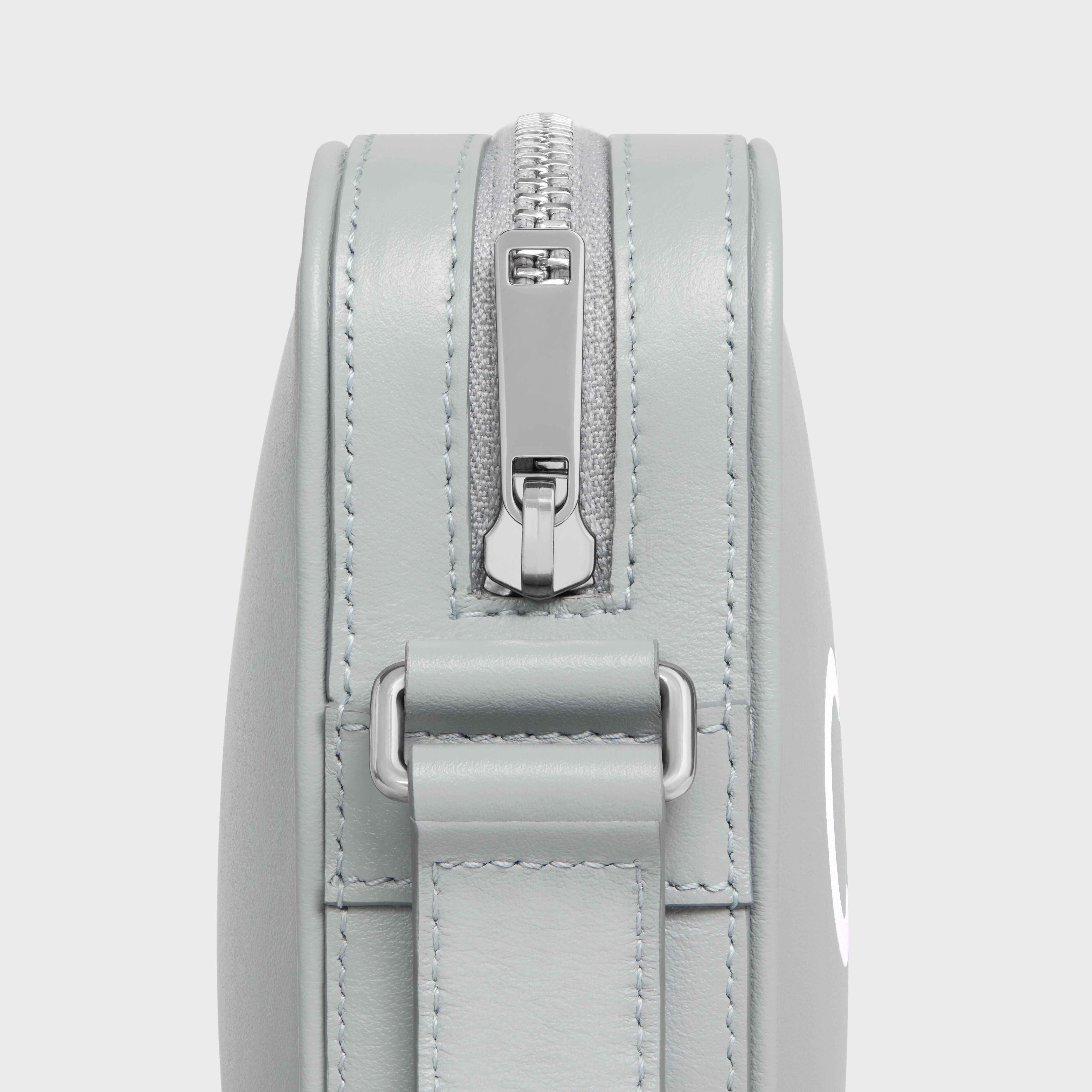 Medium Messenger Bag in Smooth Calfskin with Celine Print - 5