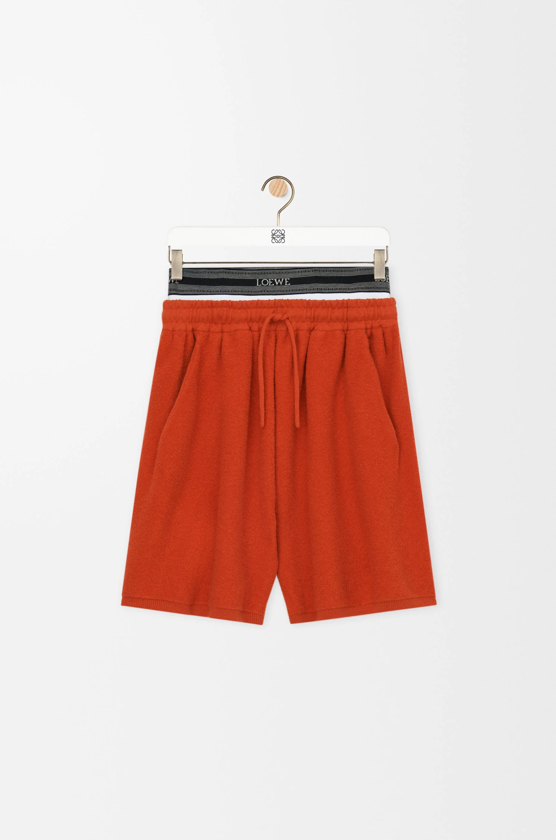 Shorts in wool blend - 1