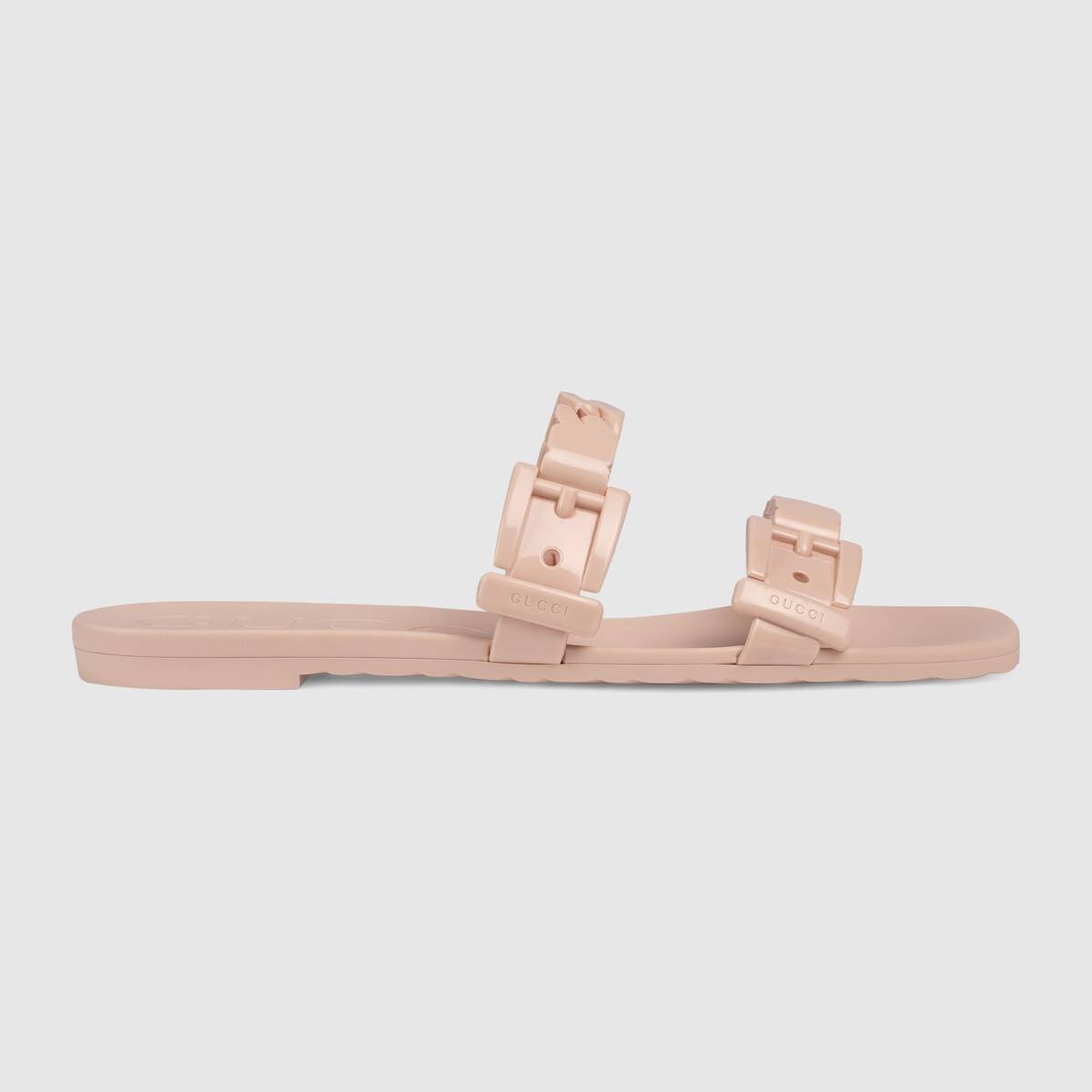 Women's rubber slide sandal - 1