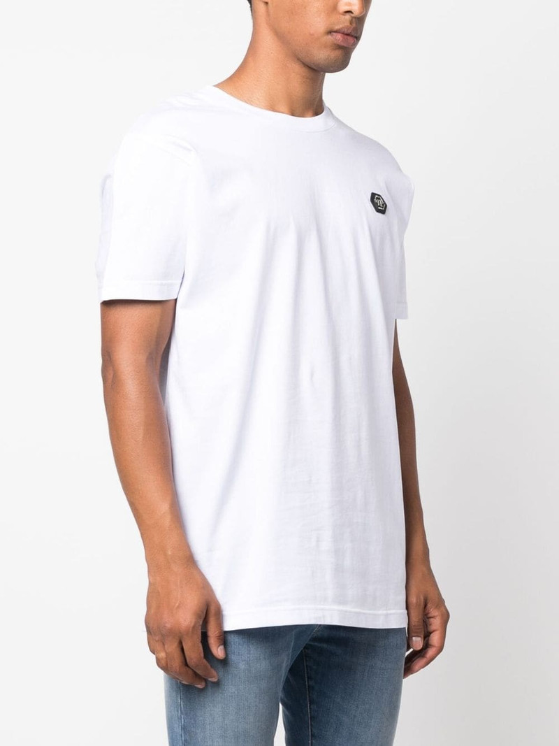Skull&Bones-print cotton T-shirt 4