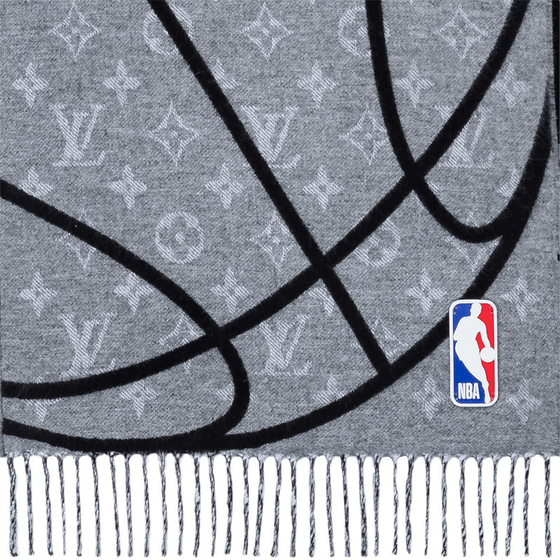 Louis Vuitton LVxNBA Basket Court Scarf outlook