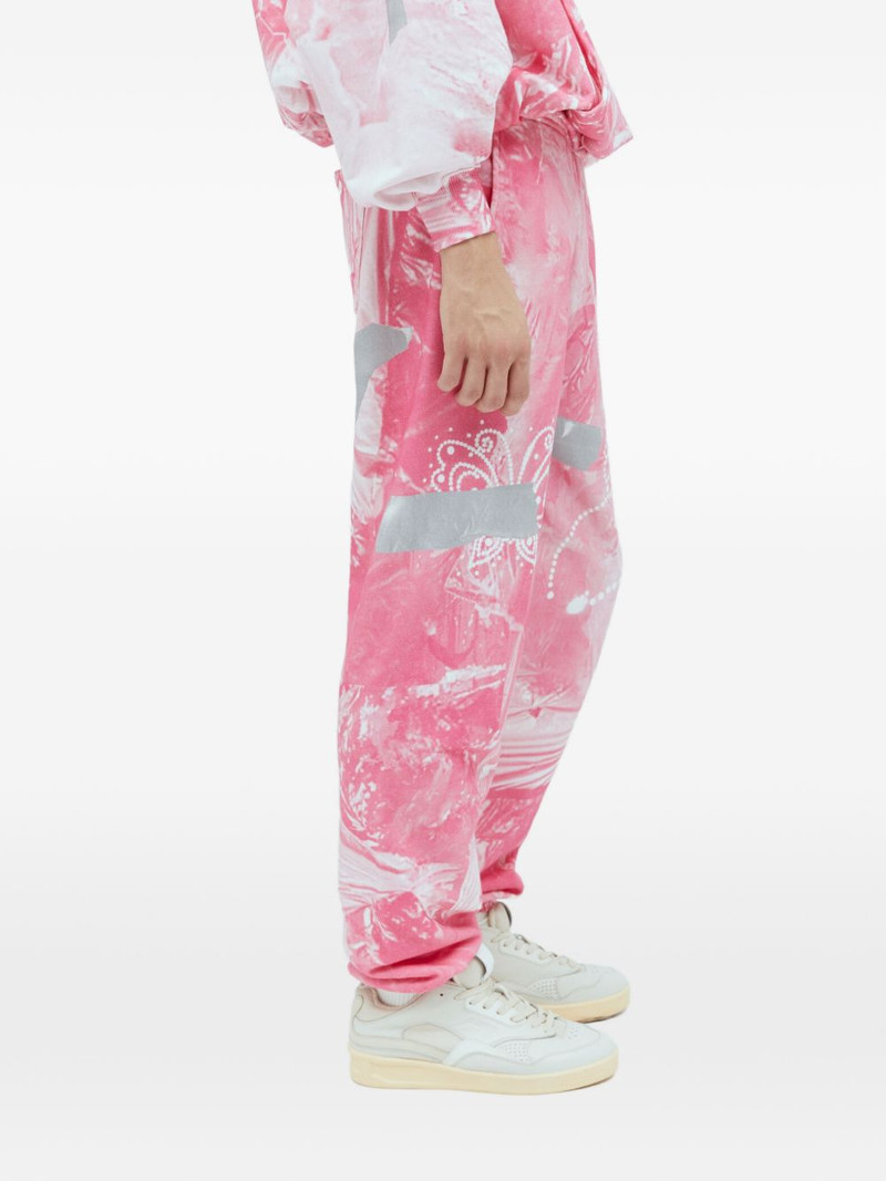 Garbage graphic-motif track pants 3