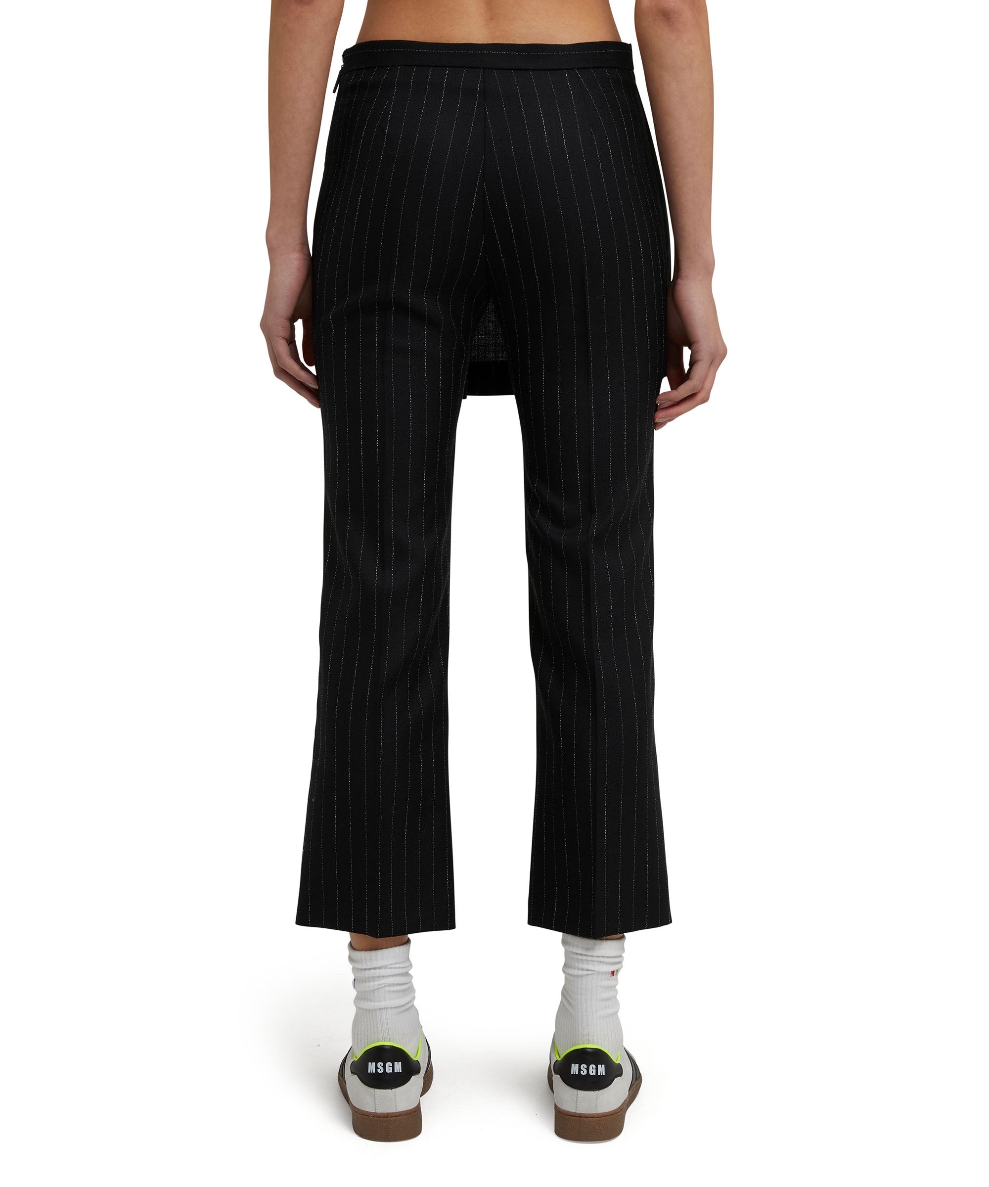 Wool trousers with "Pinstripe Wool" workmanship - 4