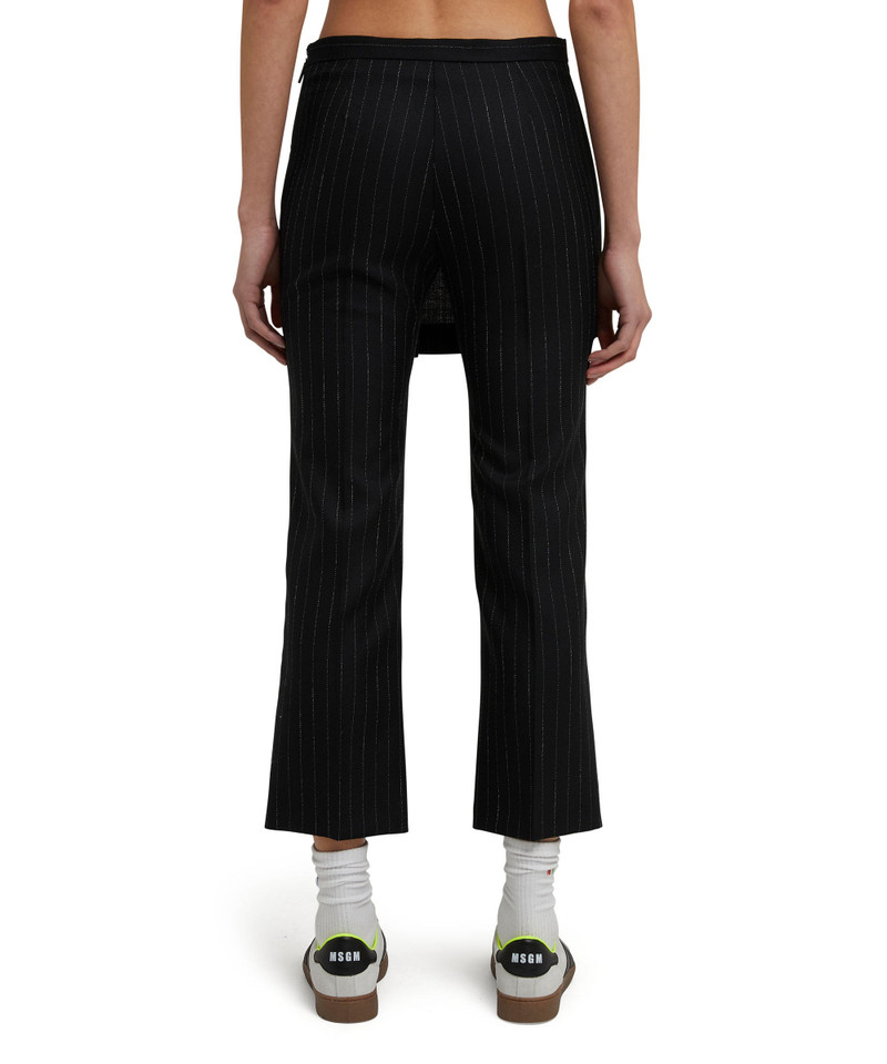 Wool trousers with "Pinstripe Wool" workmanship 4
