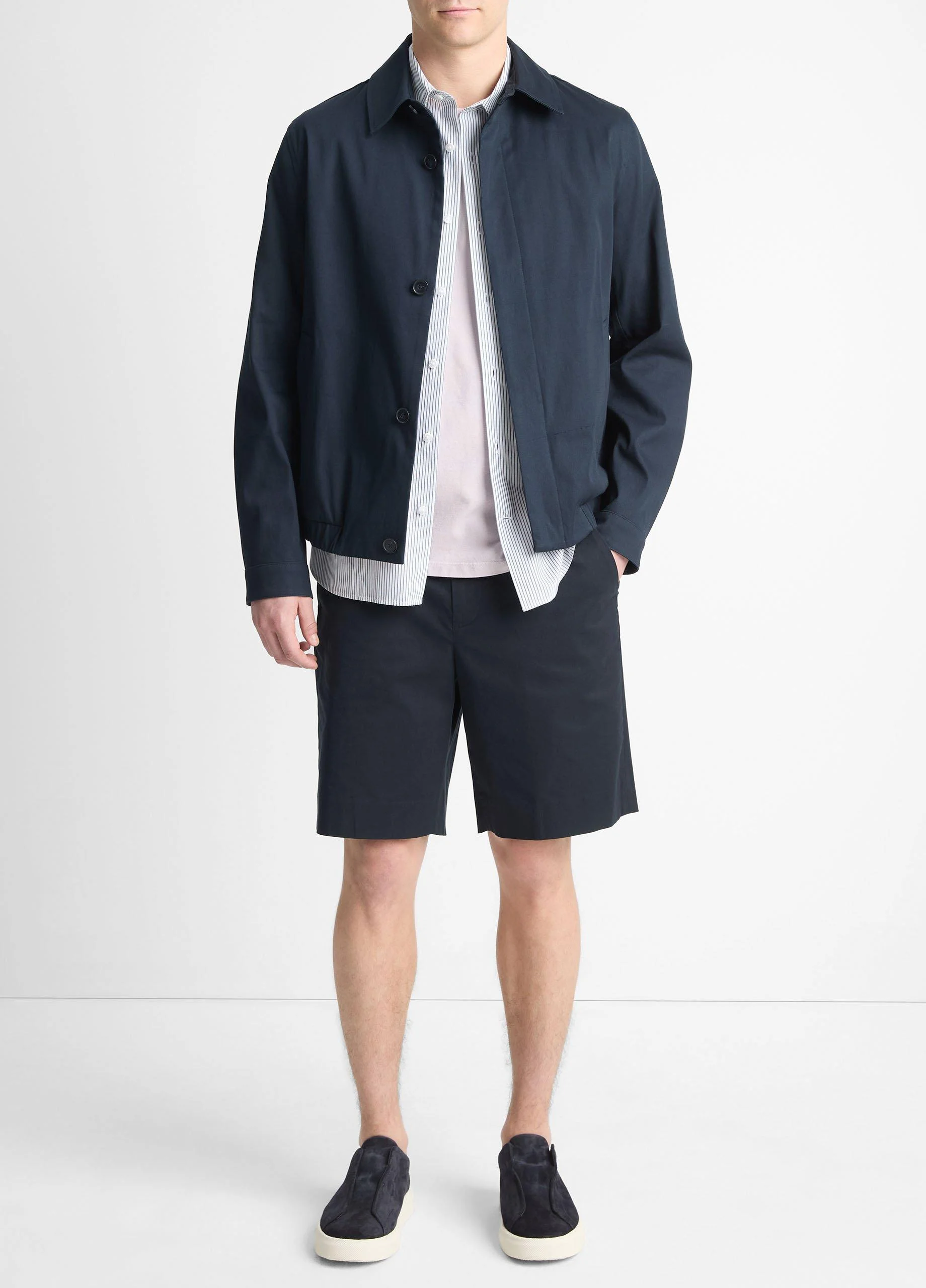 Cotton Bomber Jacket - 1