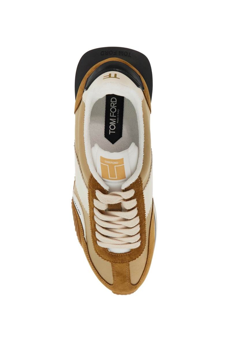 Tom Ford TECHNO CANVAS AND SUEDE 'JAMES' SNEAKERS - 2