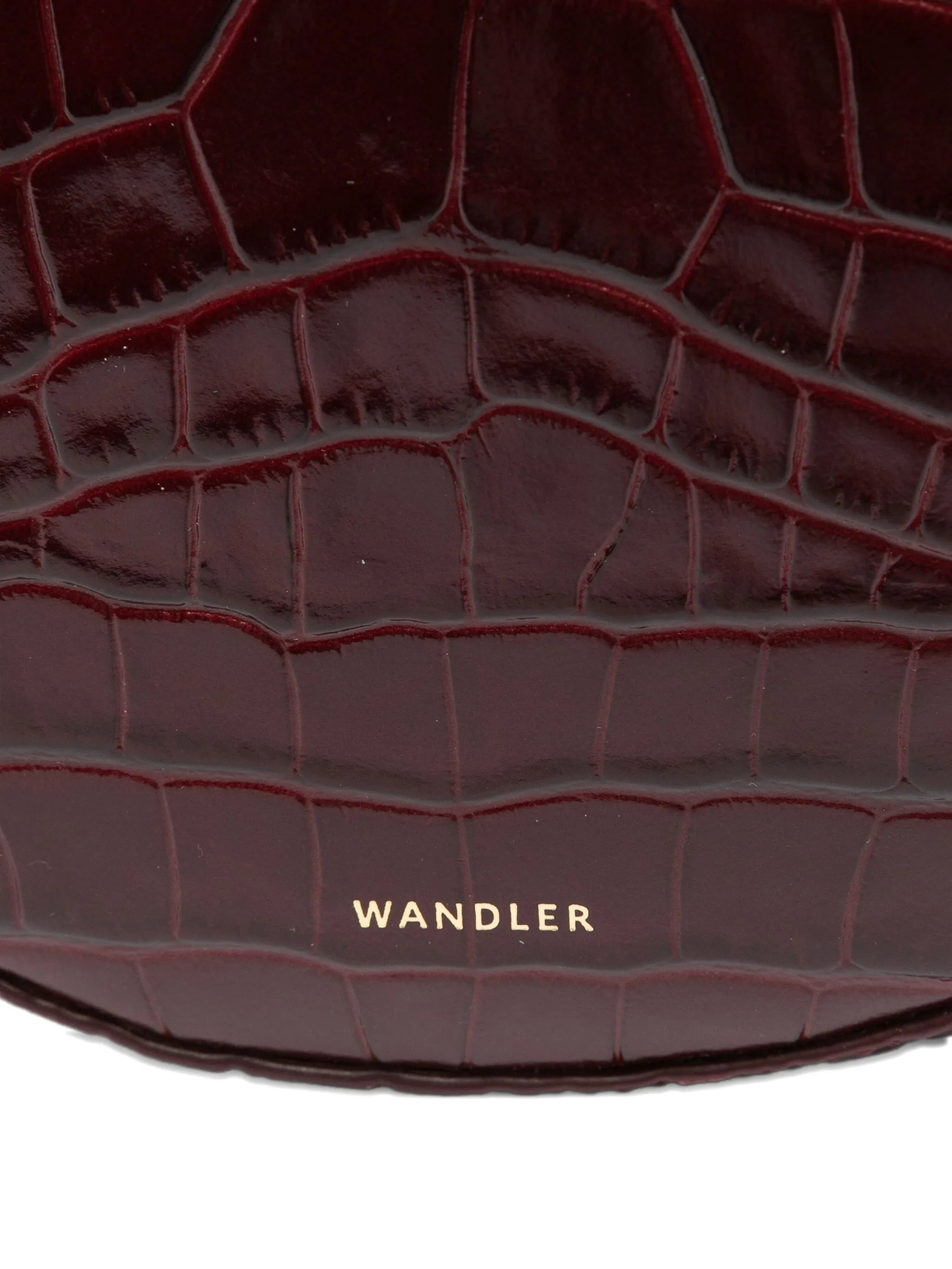 Wandler Mini Hortensia Crocodile-embossed Bag - 2