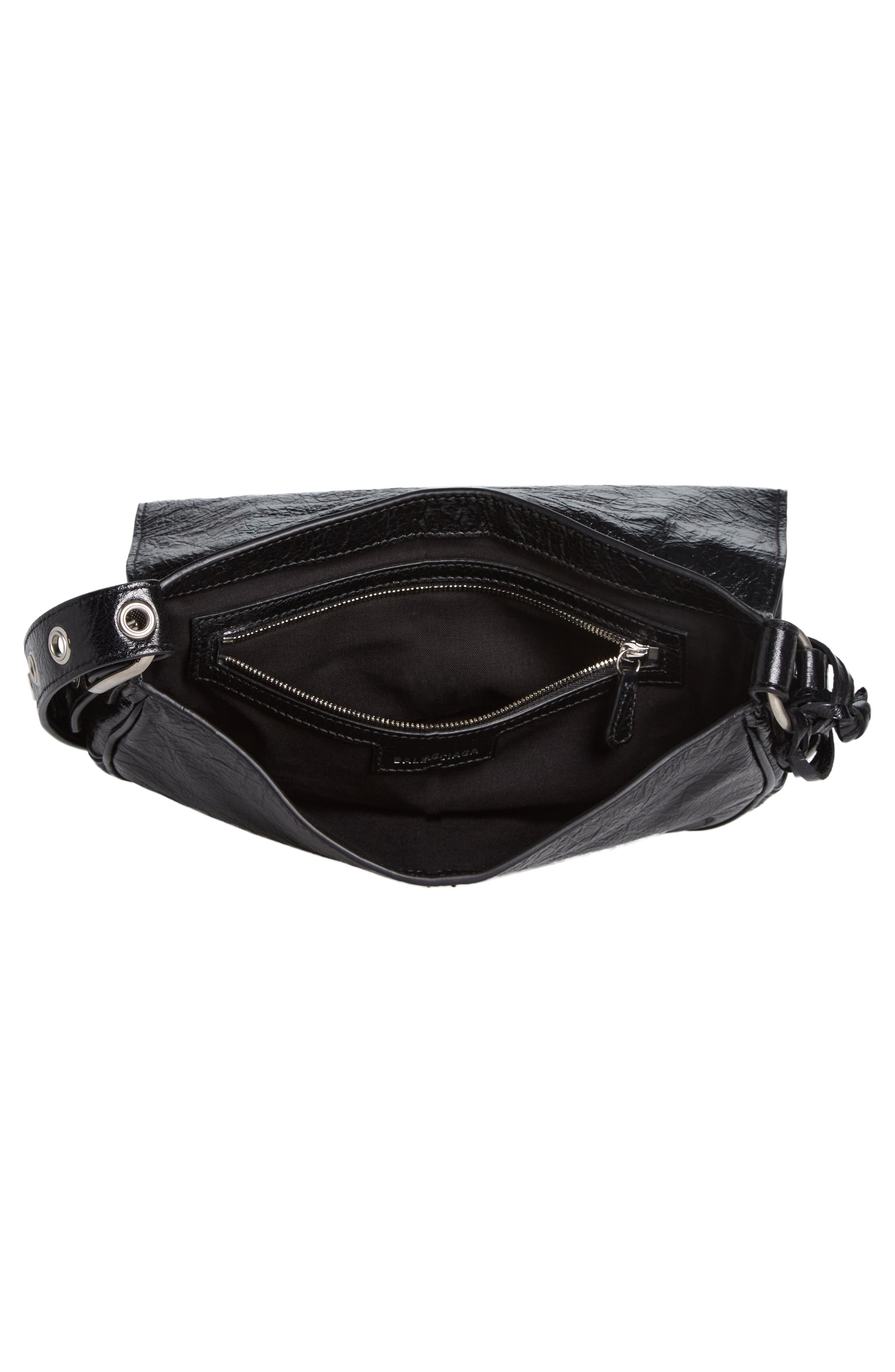 Extra Small Le Cagole Leather Crossbody Bag - 4
