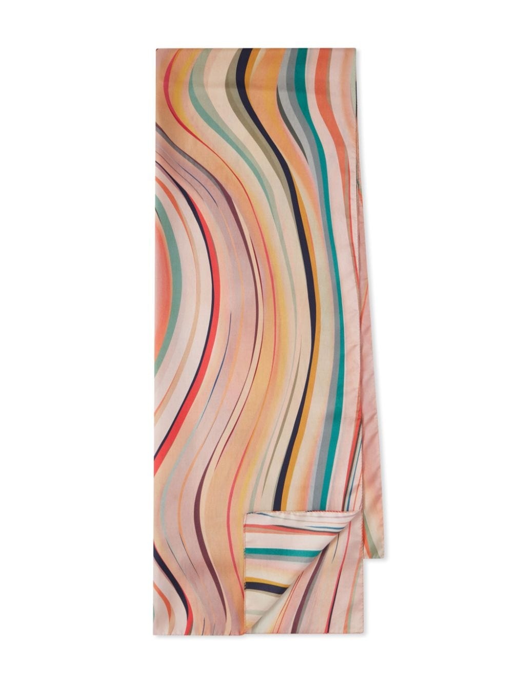 Swirl silk scarf - 2