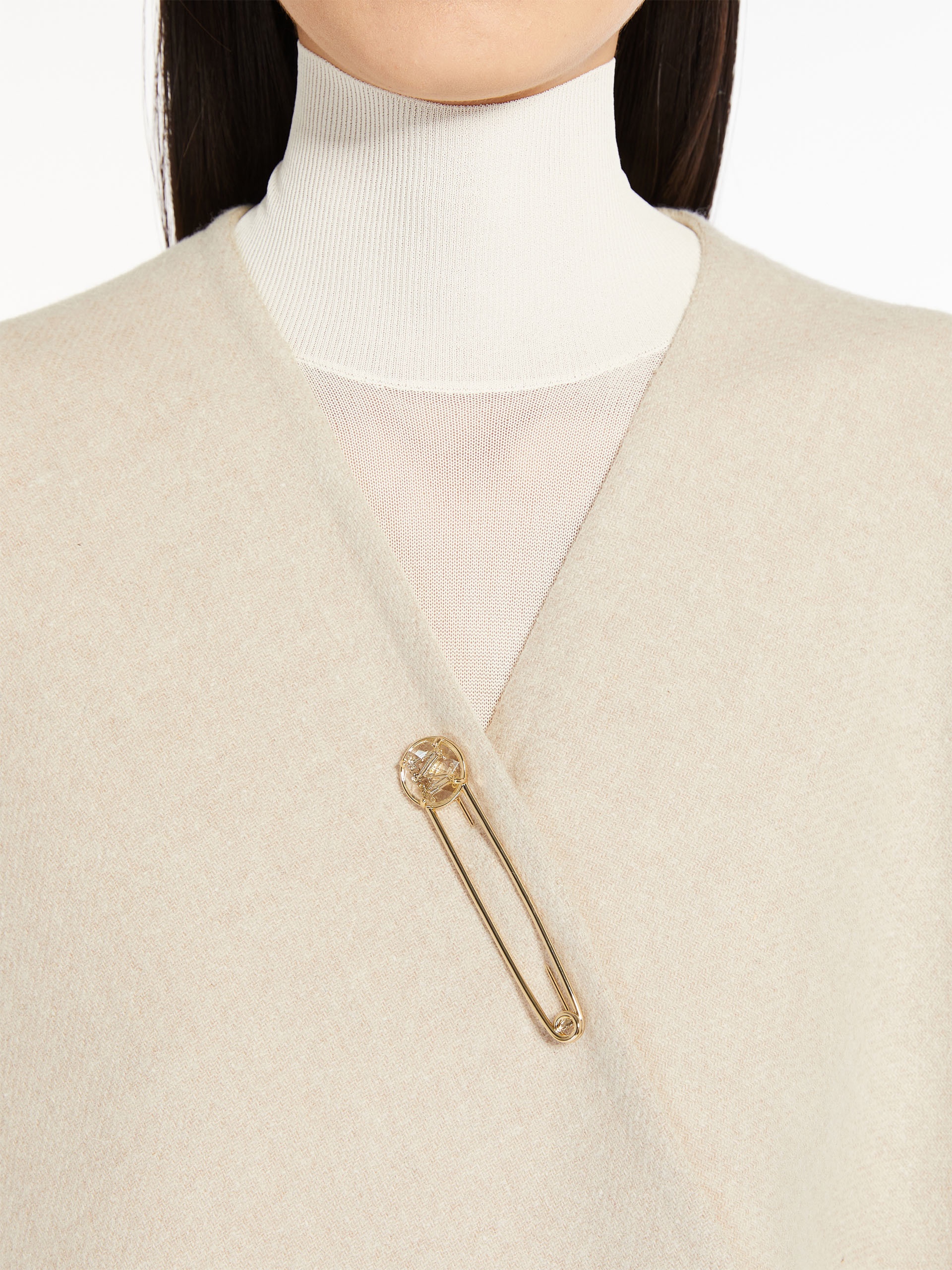 SERRA Reversible alpaca cape - 5