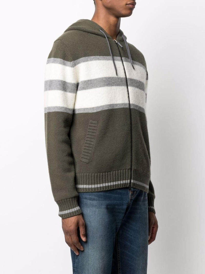 zipped hooded cardigan 3