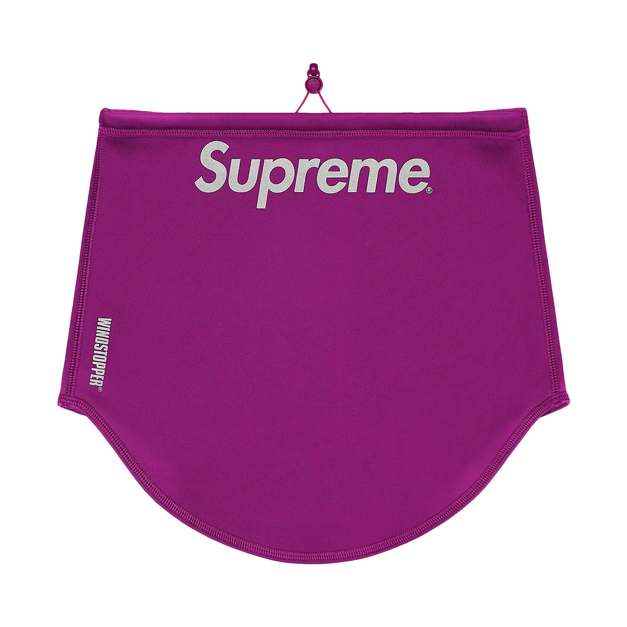 Supreme WINDSTOPPER Neck Gaiter 'Purple' - 1