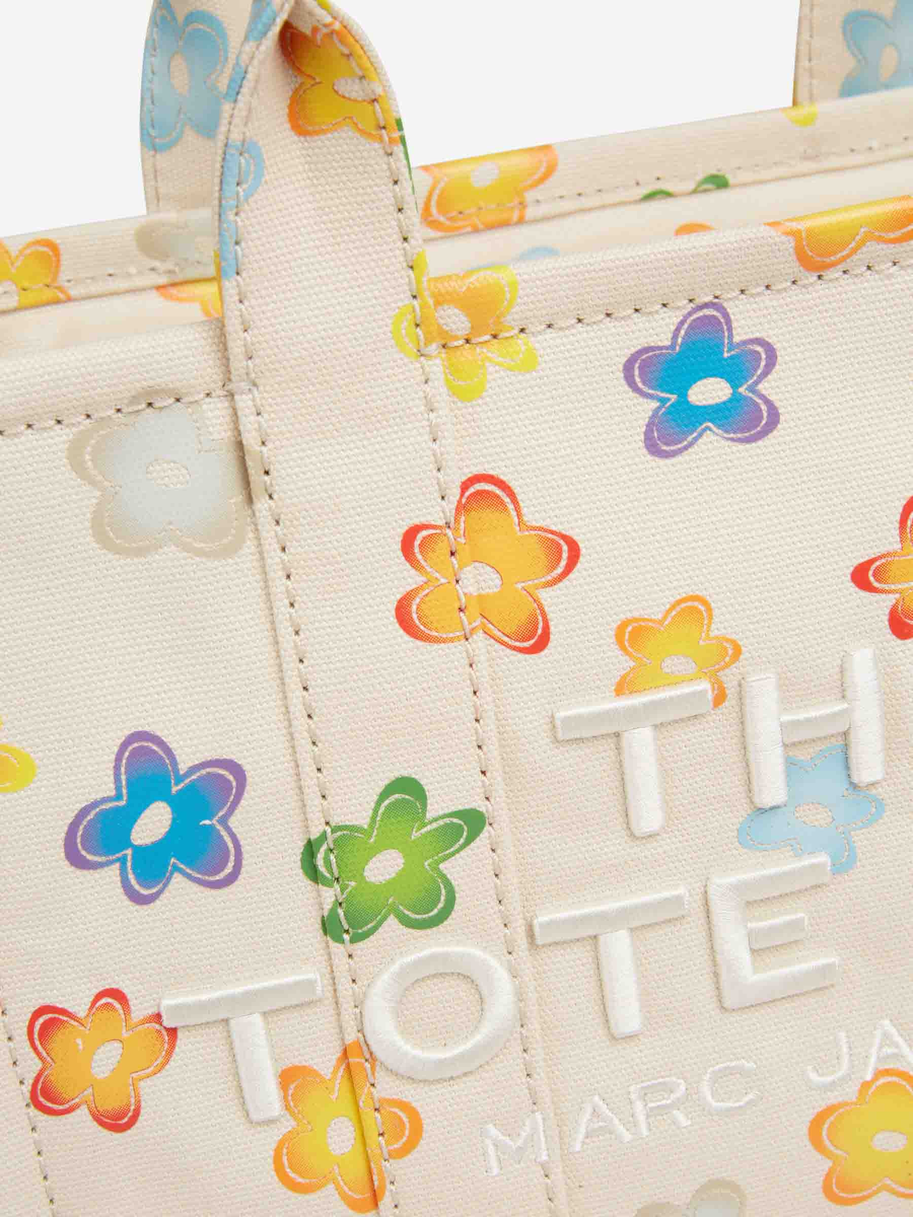 THE WILD DAISY CANVAS MEDIUM TOTE BAG - 5