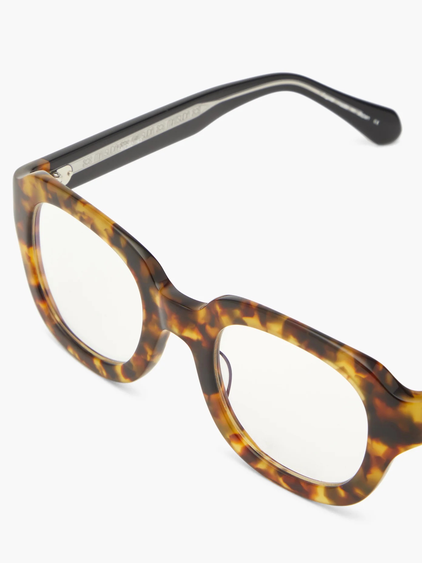 Square acetate glasses - 5