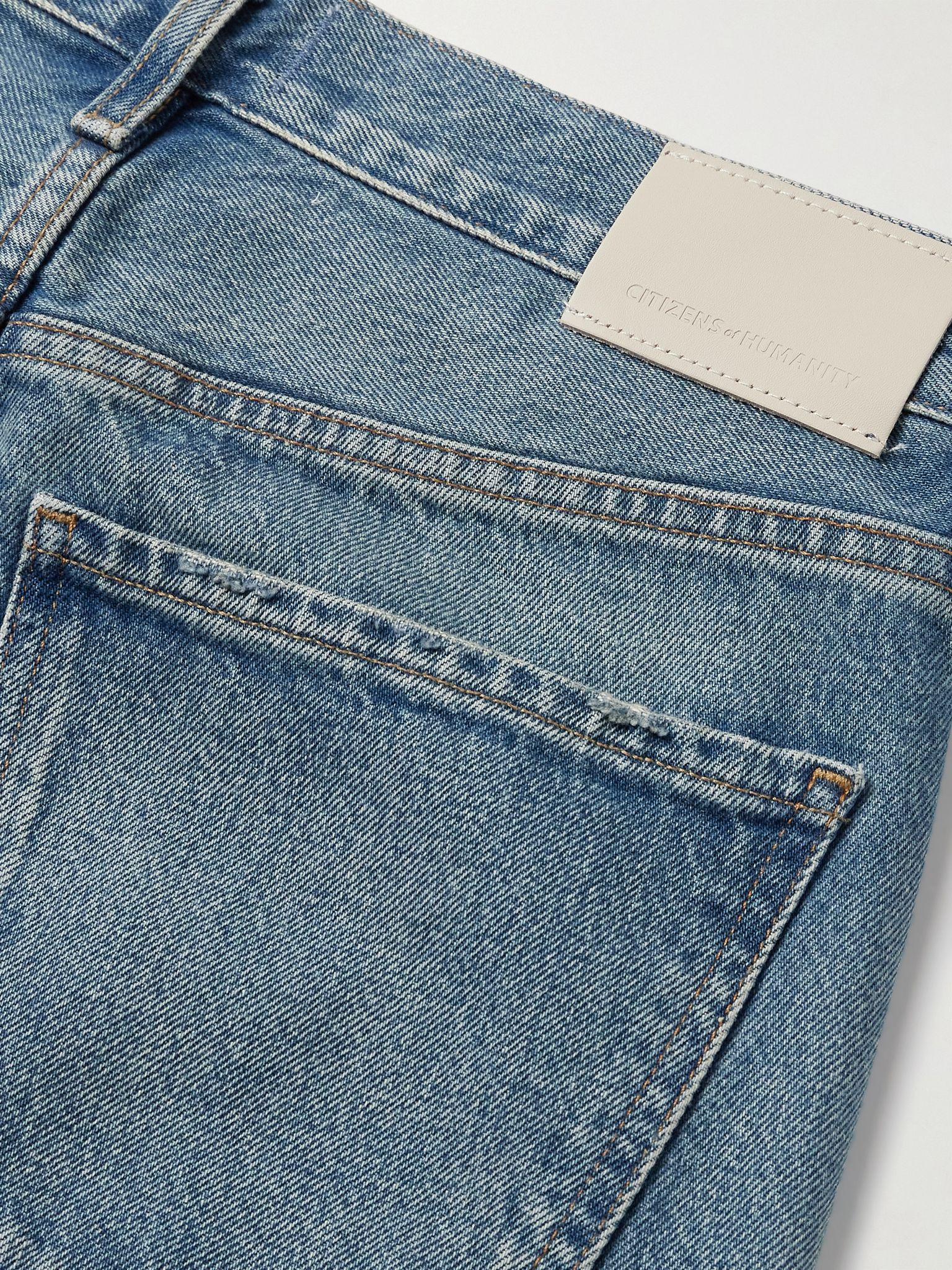 Blaine high-rise straight-leg jeans Light denim - 6