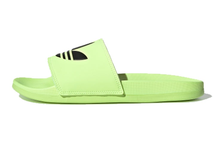 (WMNS) adidas originals Adilette Lite Slipper 'Black Green' EG8677 - 2