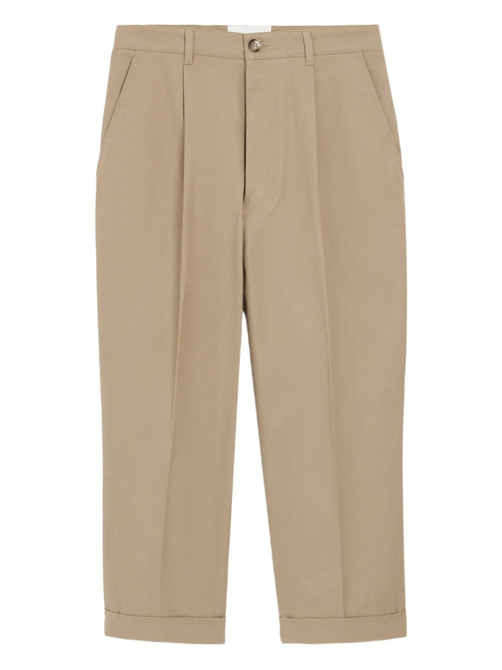 pressed-crease trousers - 1