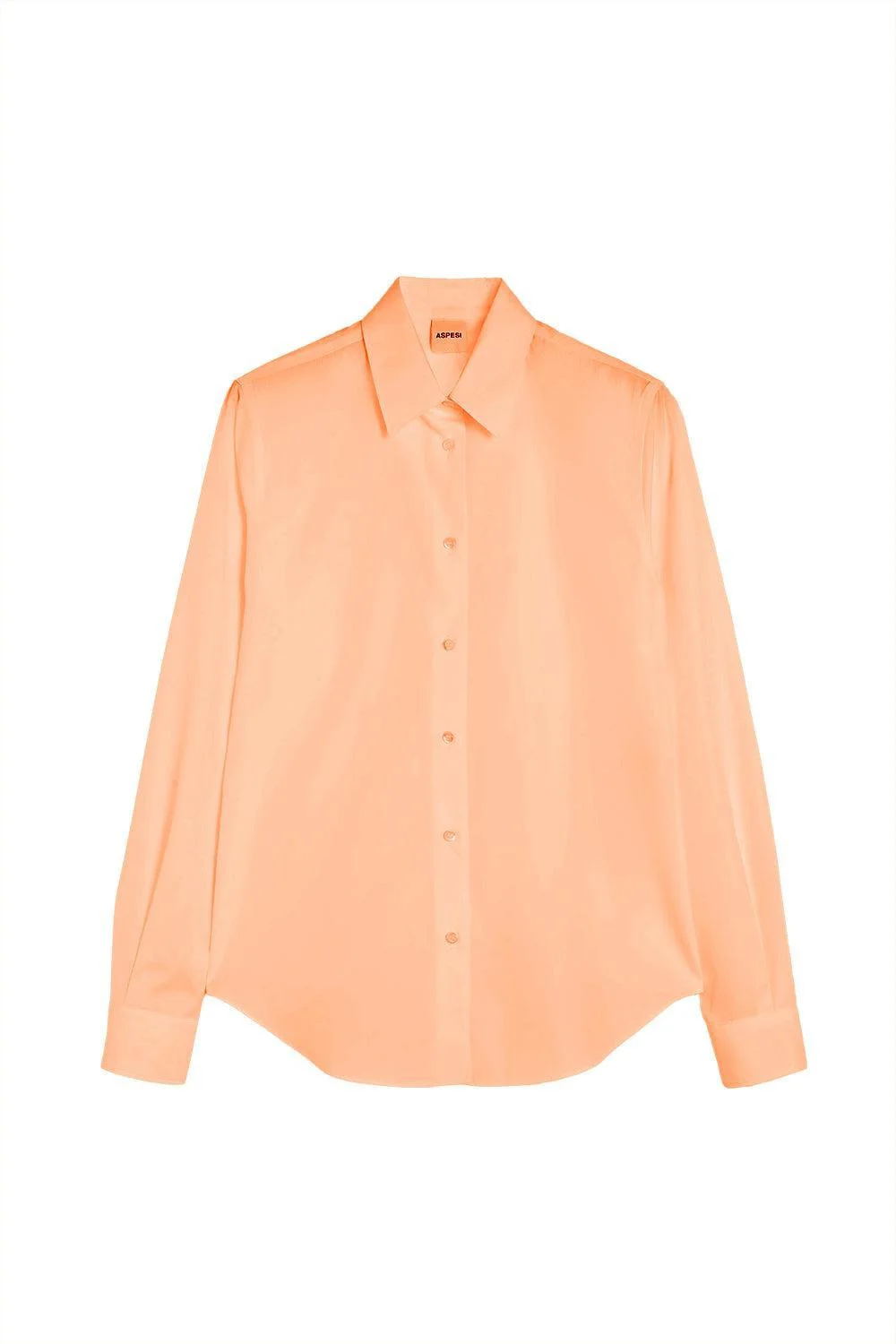 Long Sleeve Mod Shirt - Orange - 1
