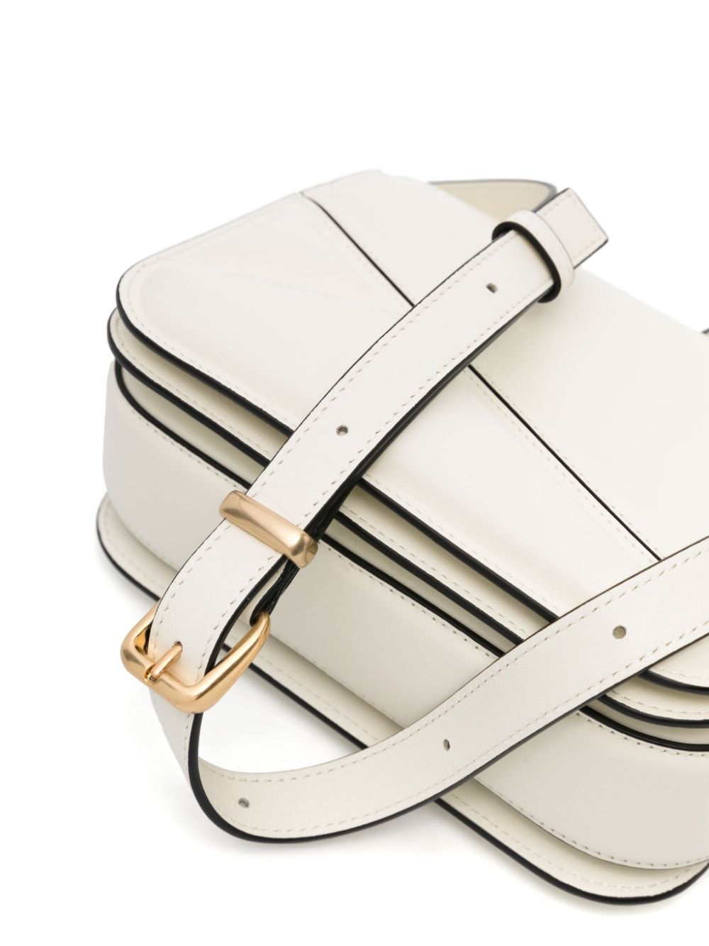 medium Oscar Trunk leather crossbody bag - 4