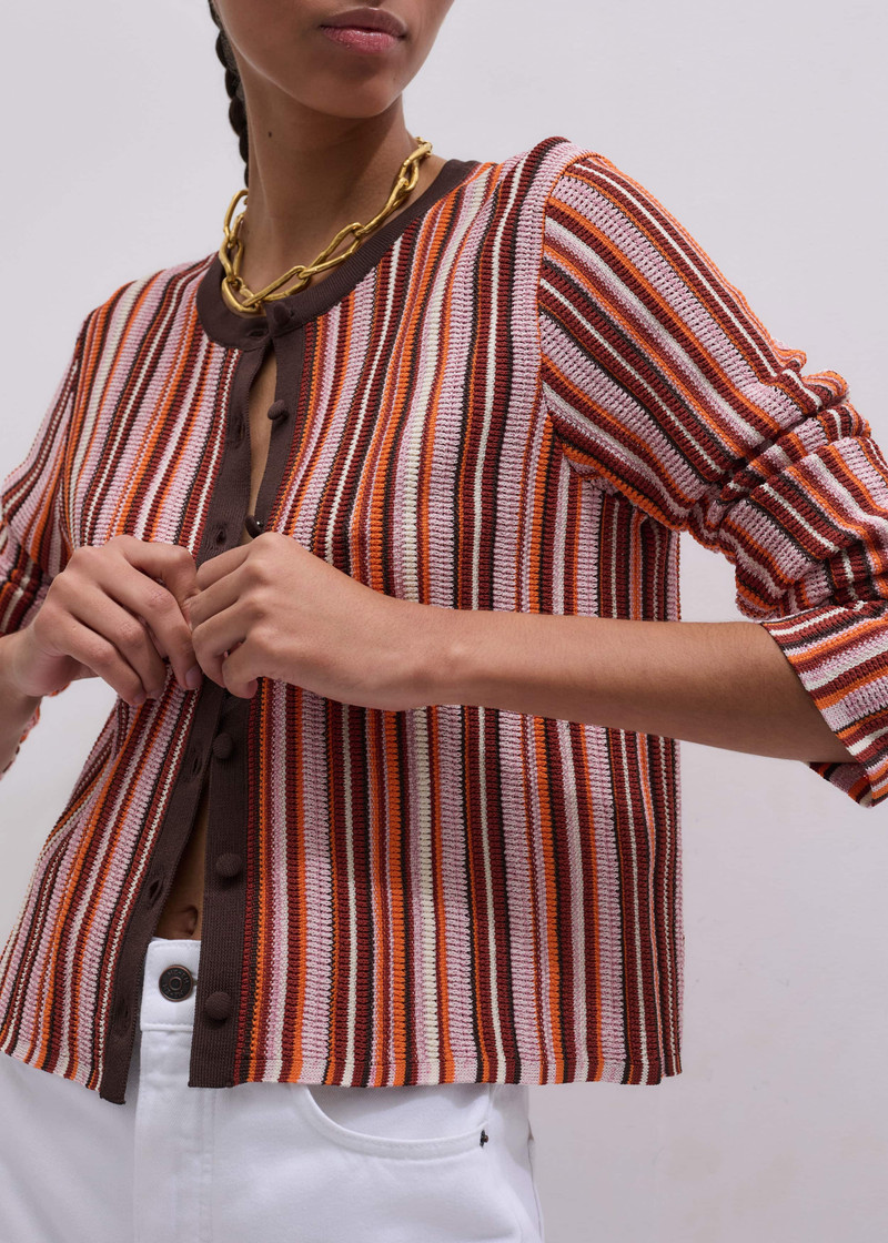 ME+EM Stripe Cardigan outlook
