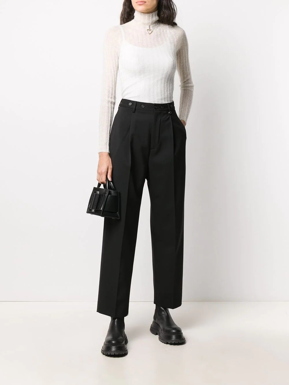 straight-leg trousers - 2