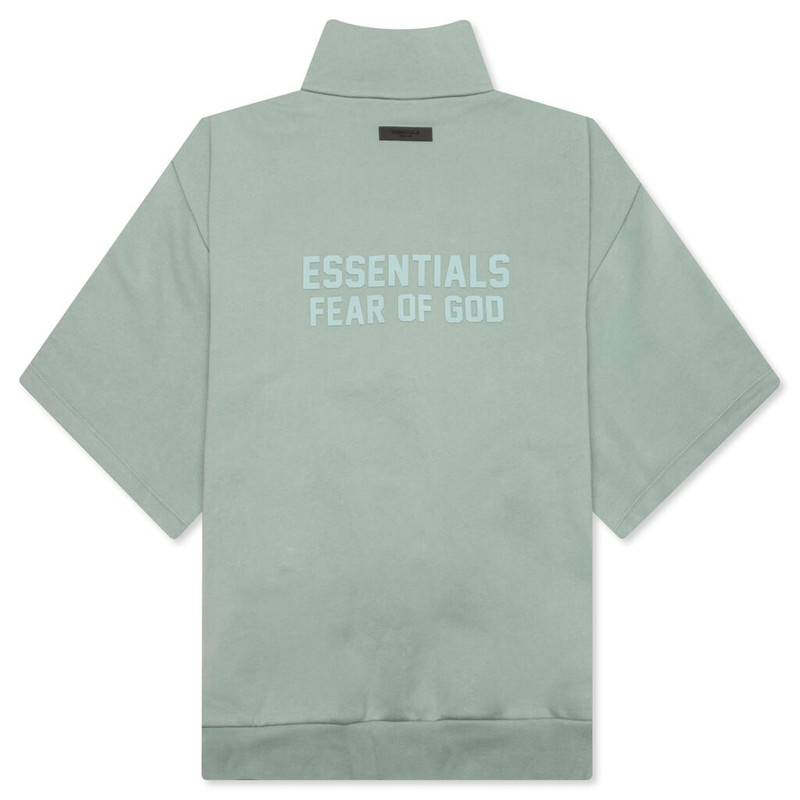 ESSENTIALS 3/4 HALF ZIP - SYCAMORE outlook