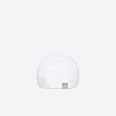 BALENCIAGA Men's Cities Paris Cap in White outlook