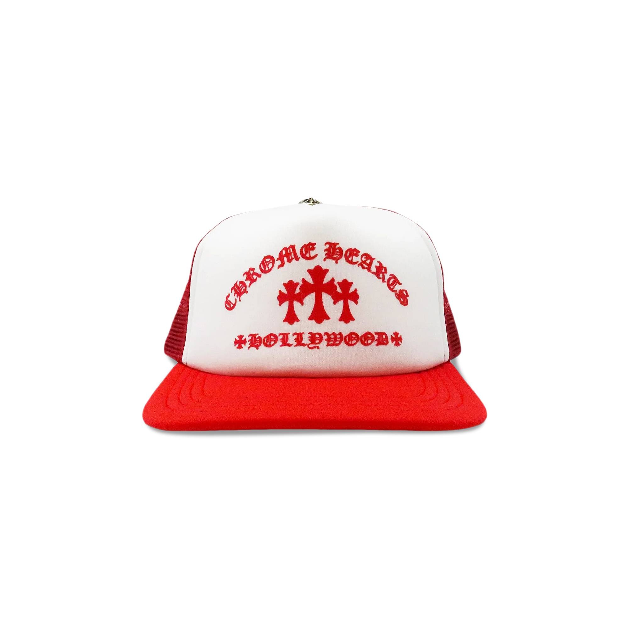 Chrome Hearts Chrome Hearts King Taco Trucker Hat 'Red/White